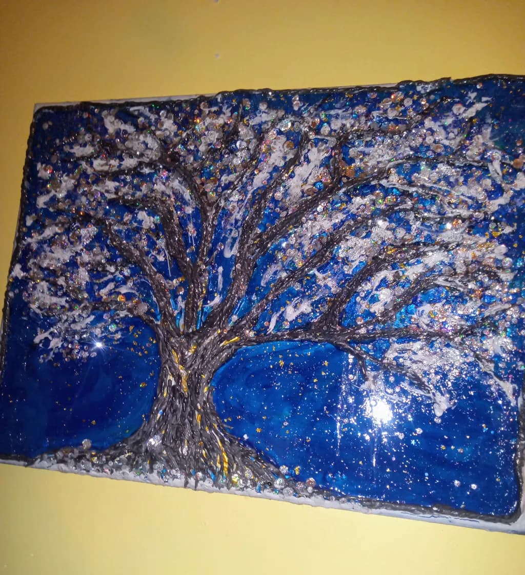 Glittering Tree Night