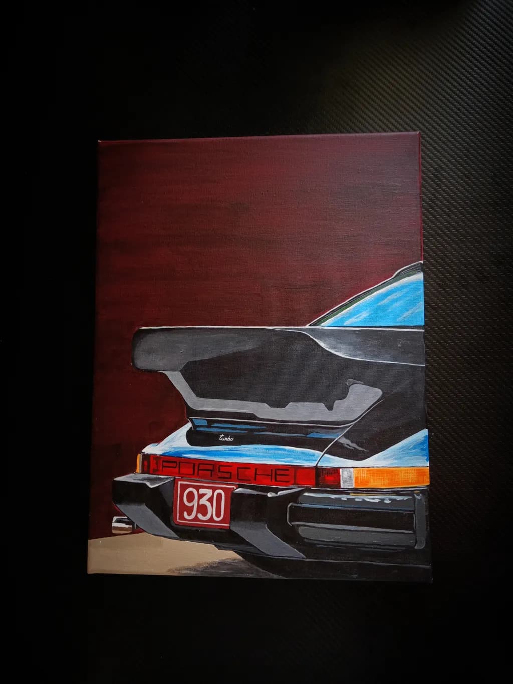 Porsche 930 Rear View