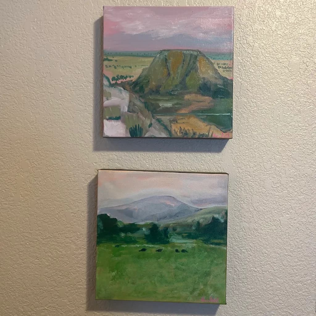 Mountain Landscape Duo