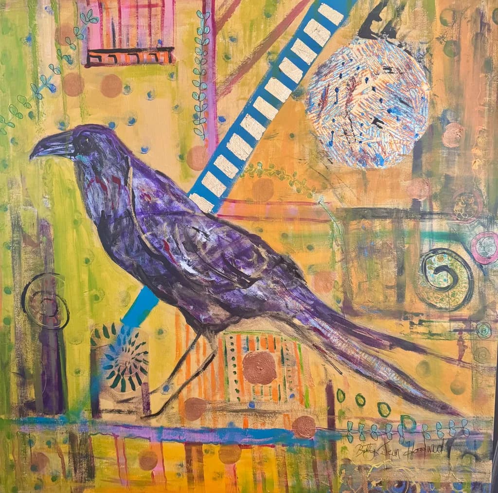 Purple Crow Pattern