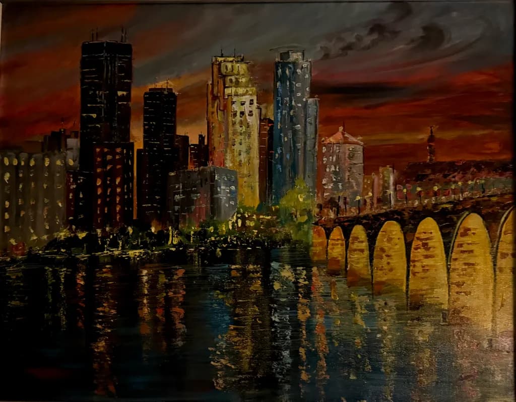 Cityscape at Dusk