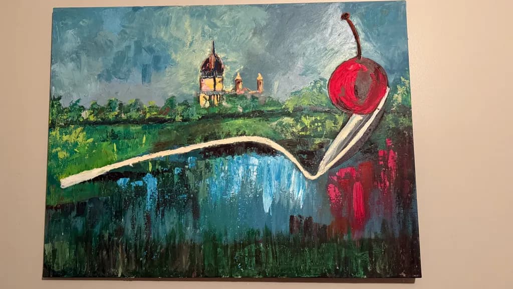 Cherry and Landscape Curve