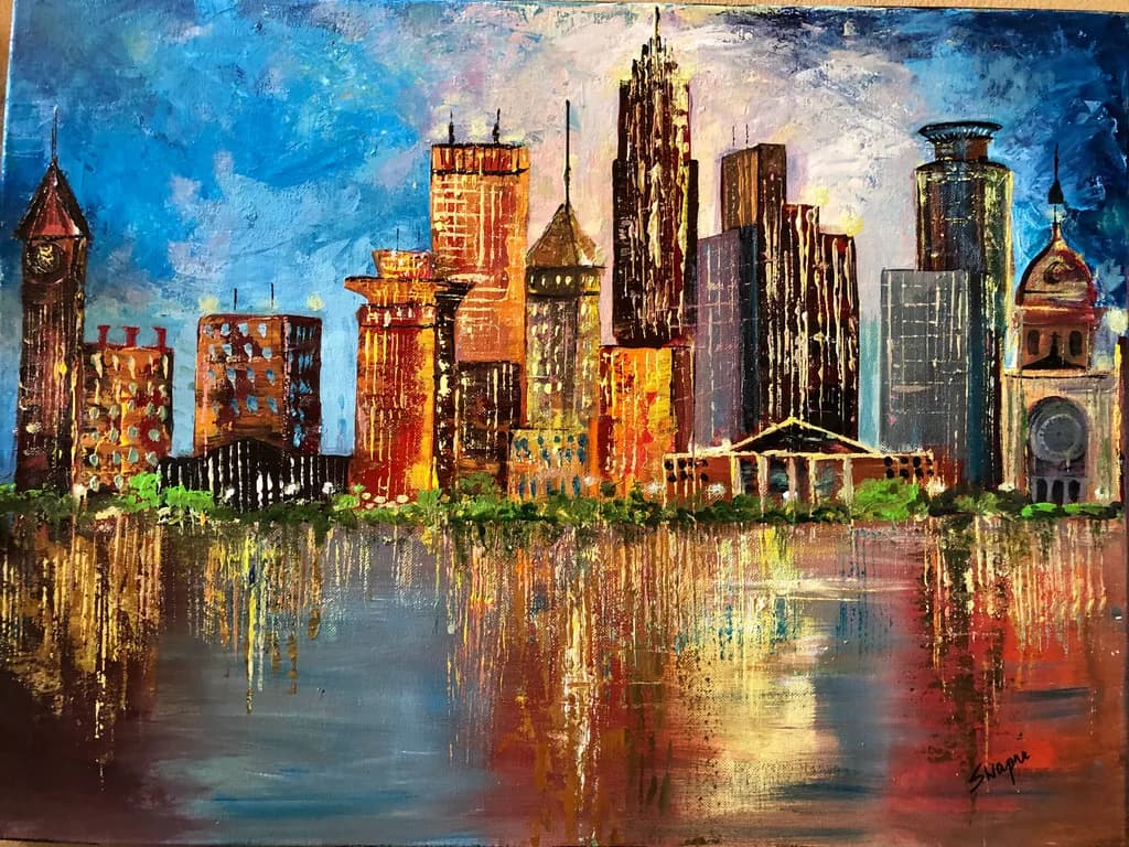 Cityscape Reflection