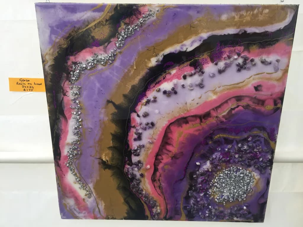 Geode Resin Art