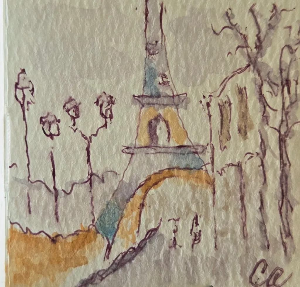 Eiffel Tower Sketch