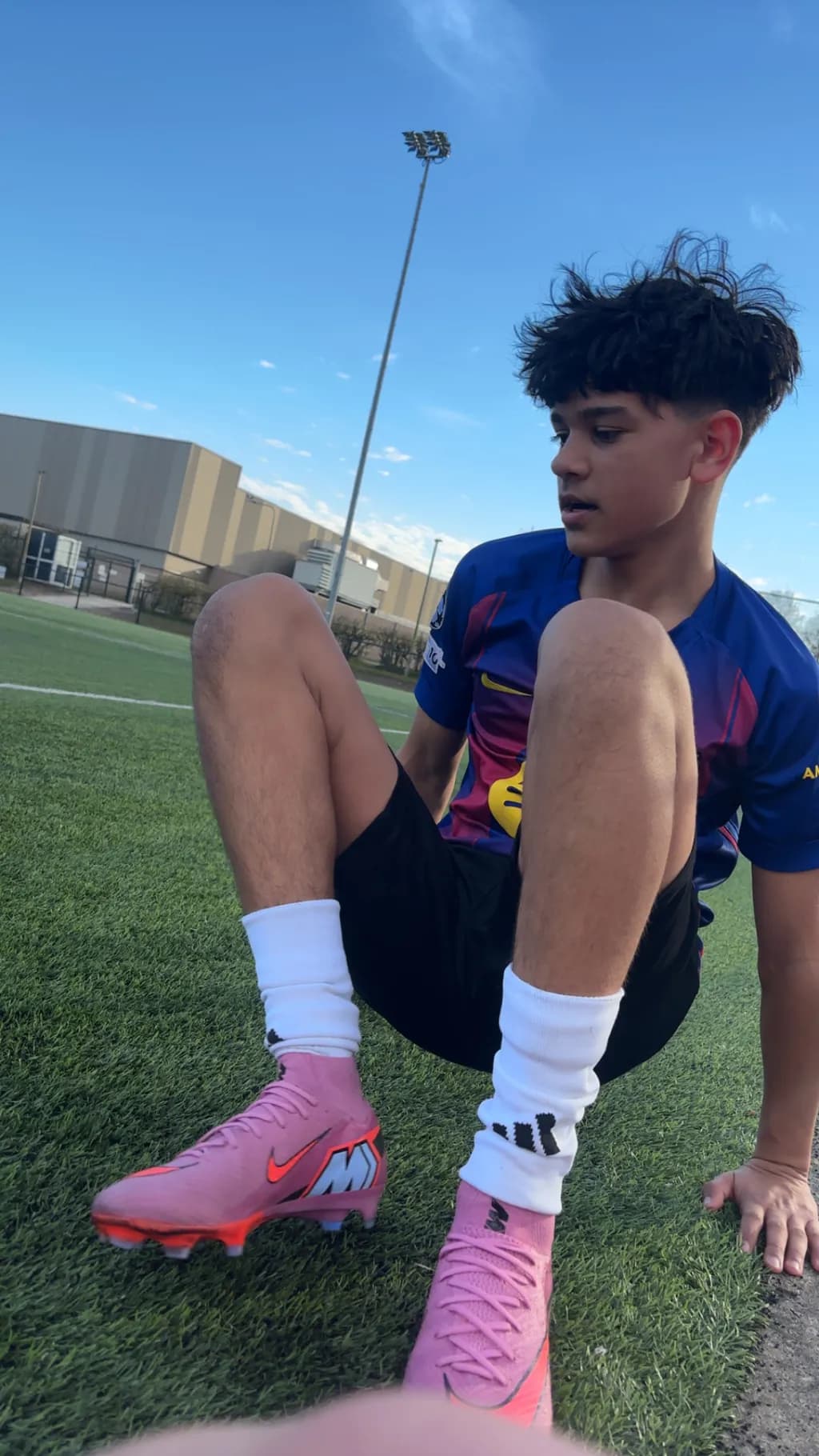 Soccer Field Pause
