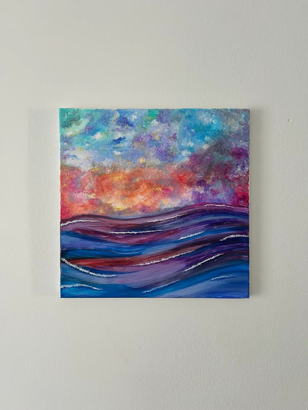 Colorful Ocean Waves