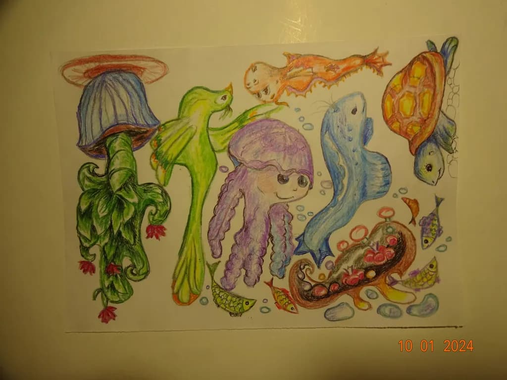 Underwater Creatures Dance