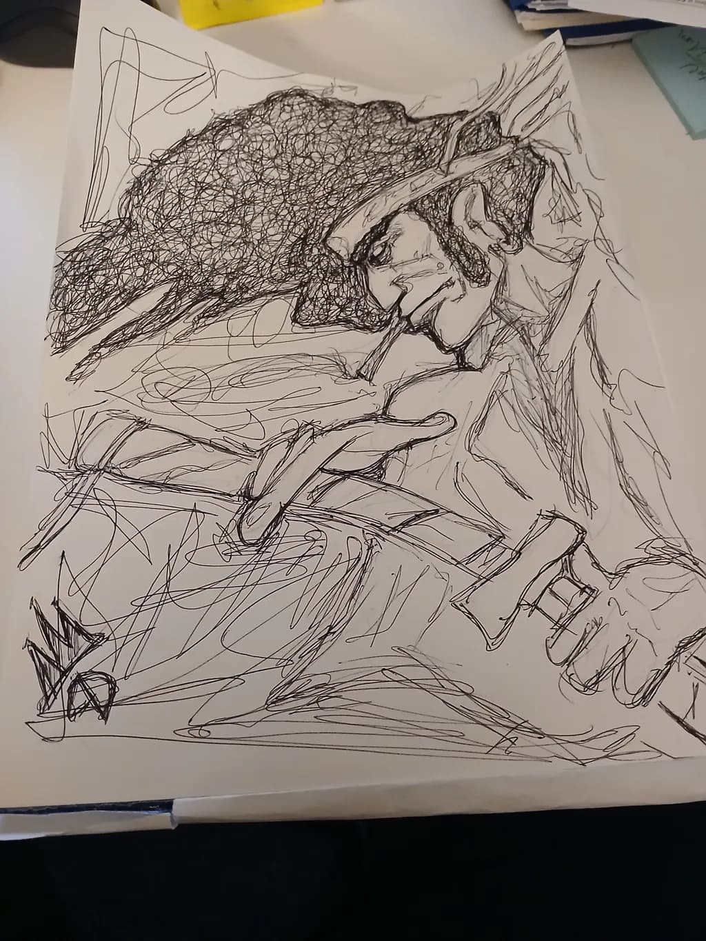 Guitarist Sketch