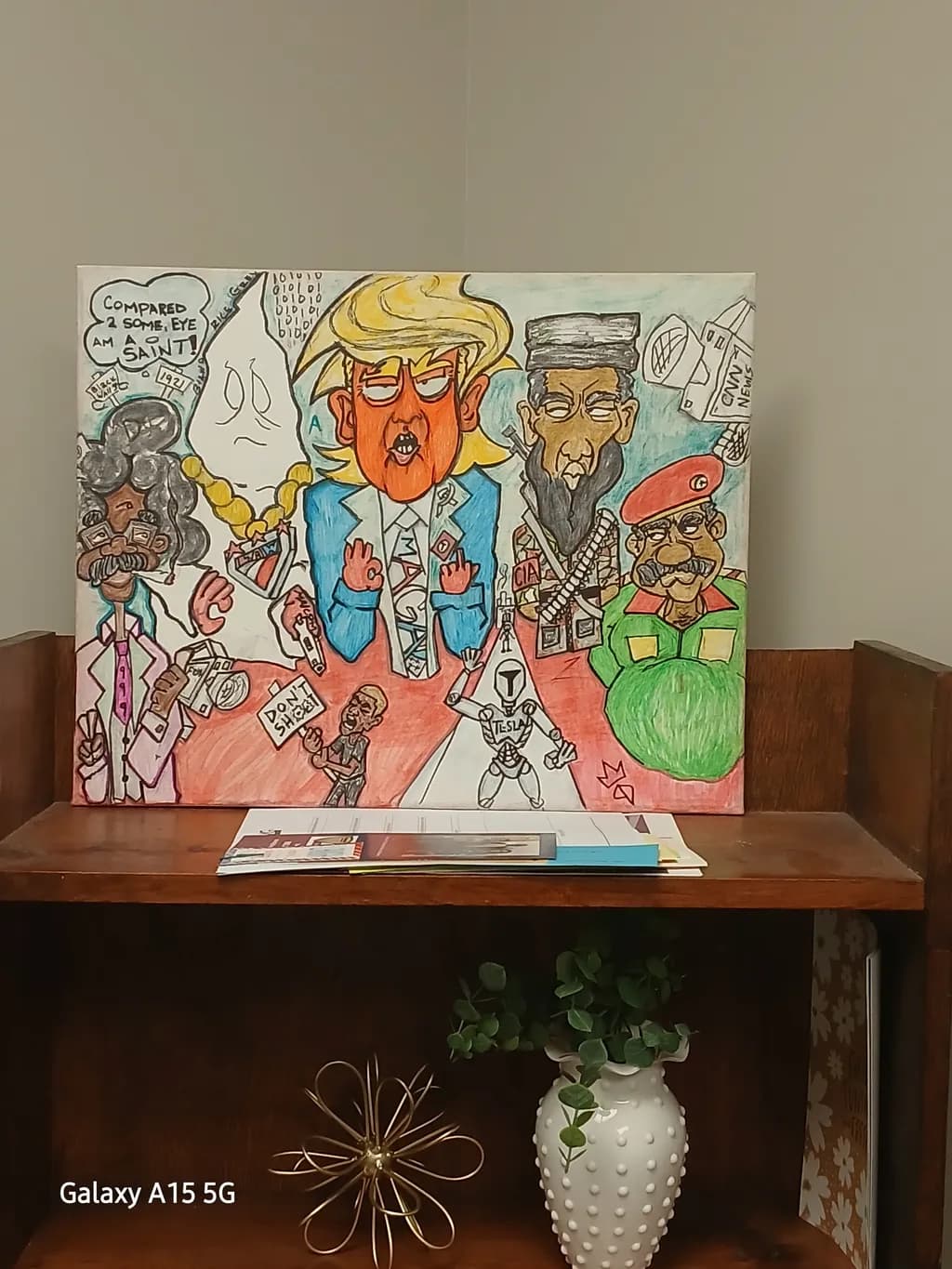 Political Caricature Panel