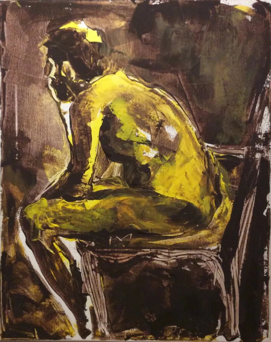 Seated Figure Study