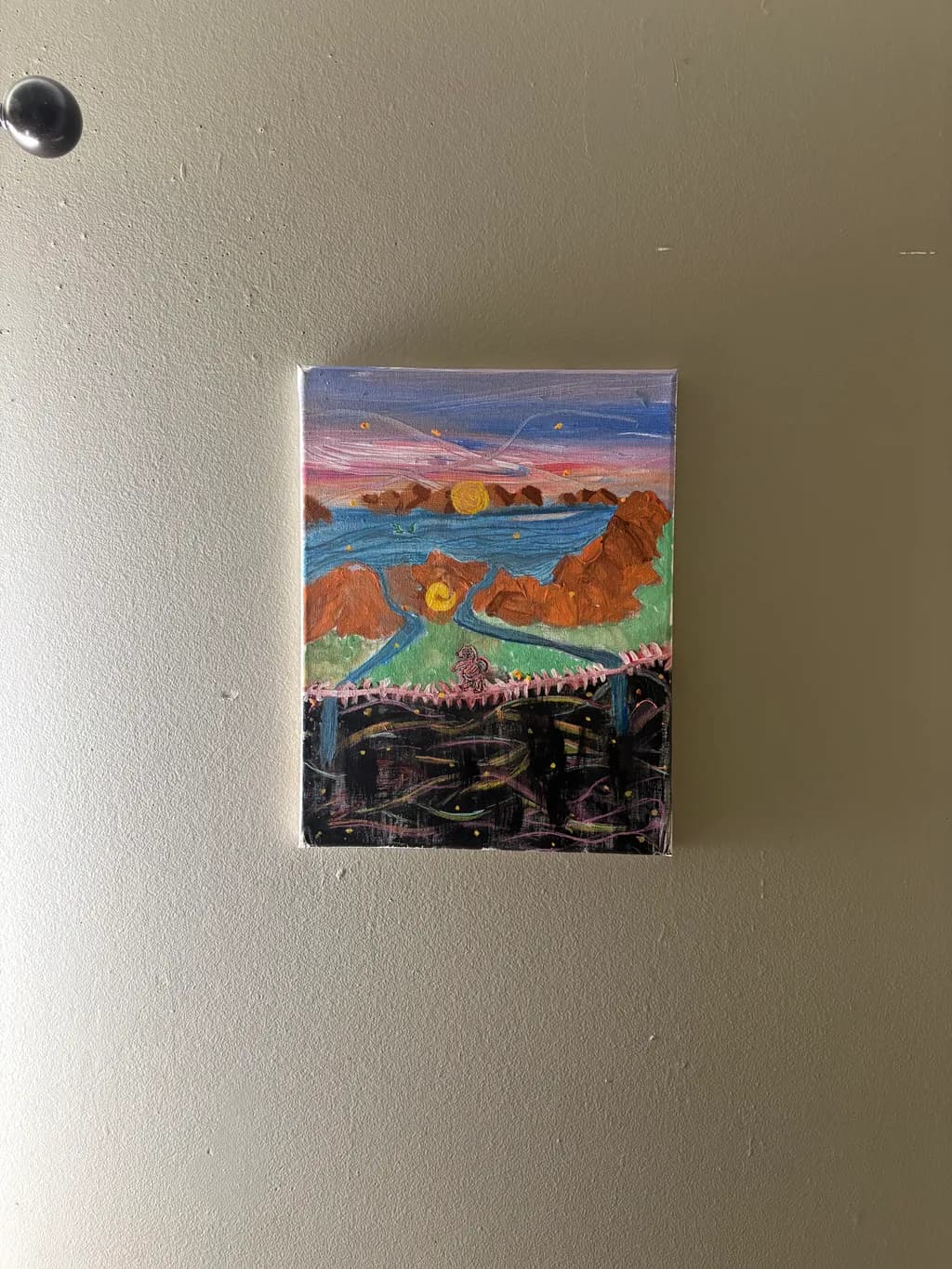 Mountain Sunset Landscape