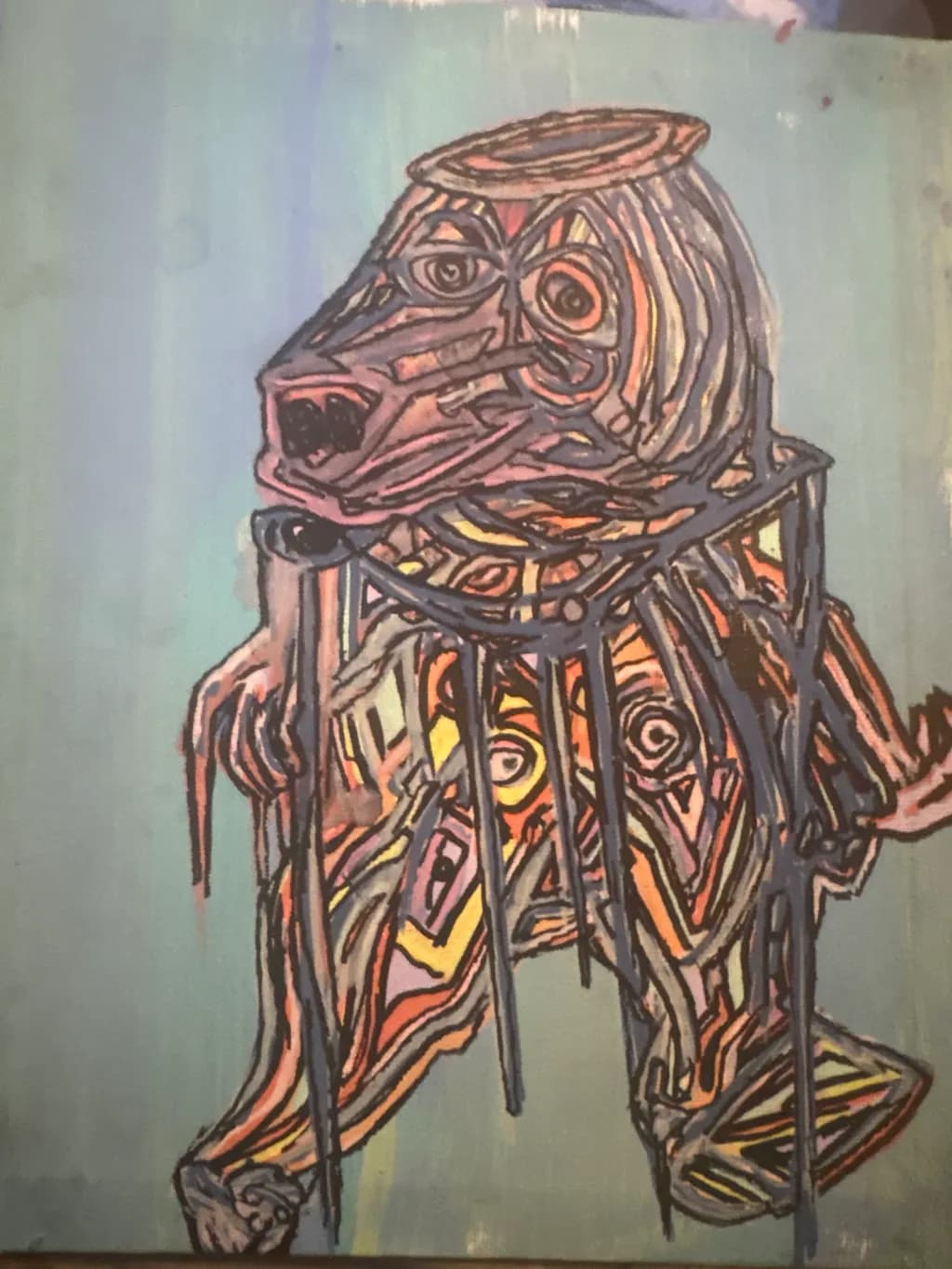Abstract Dog Form