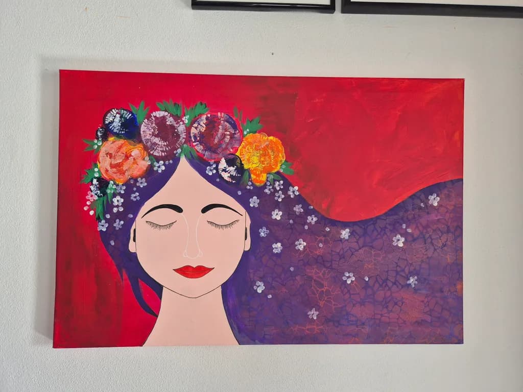 Floral Crown Portrait