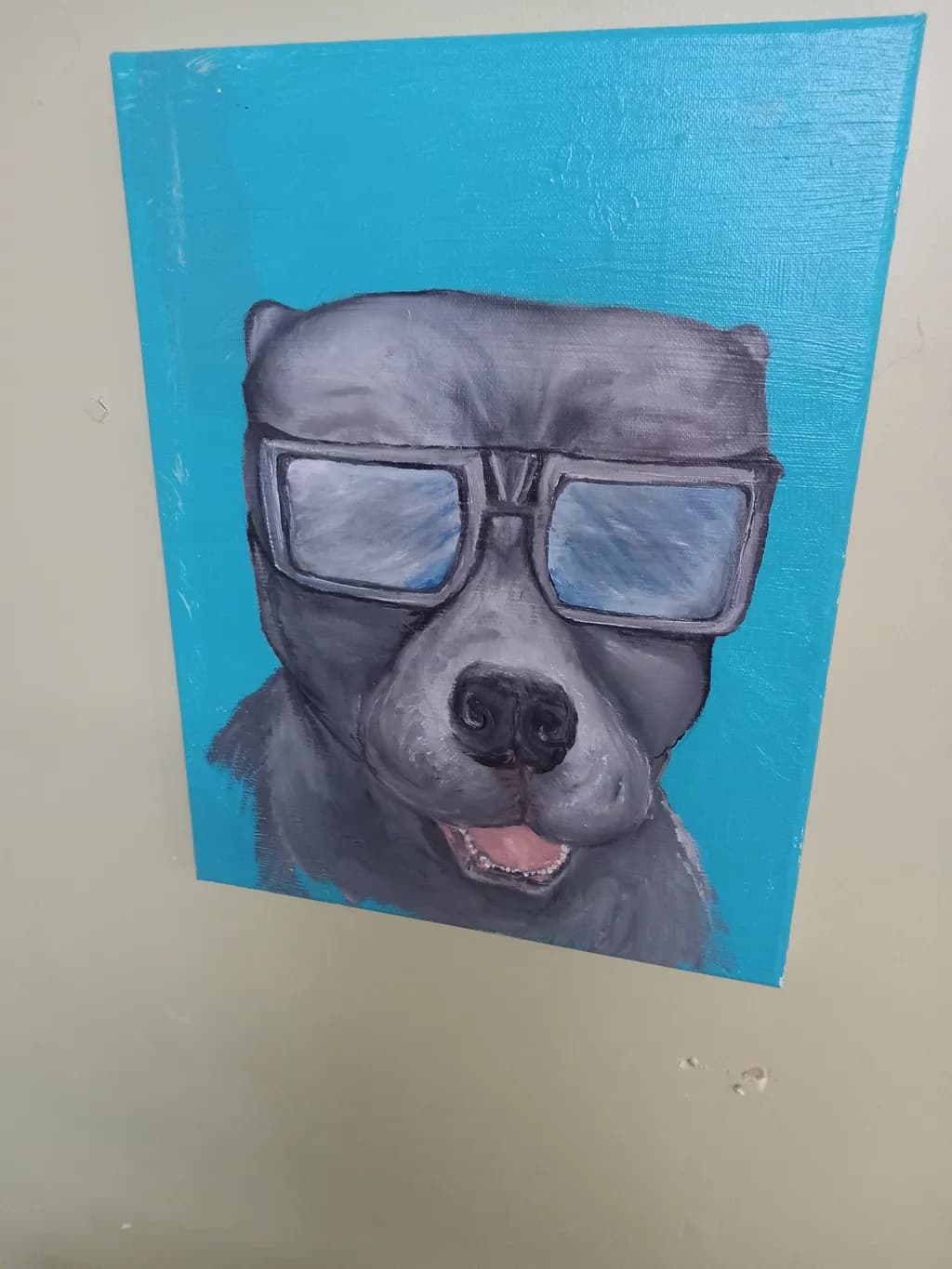 Cool Dog Portrait