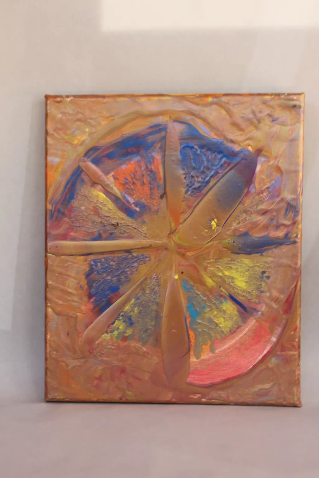 Abstract Citrus Slice