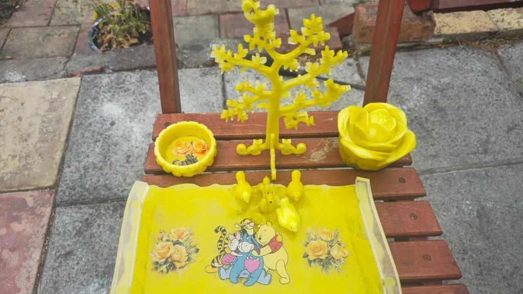 Yellow Figurine Collection