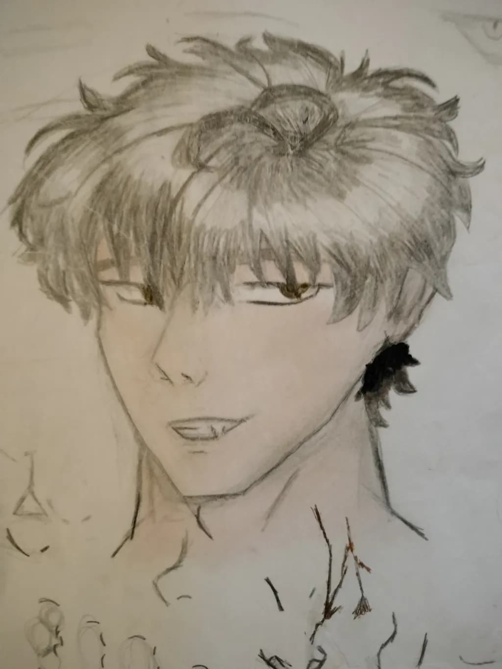 Fanged Smile Portrait
