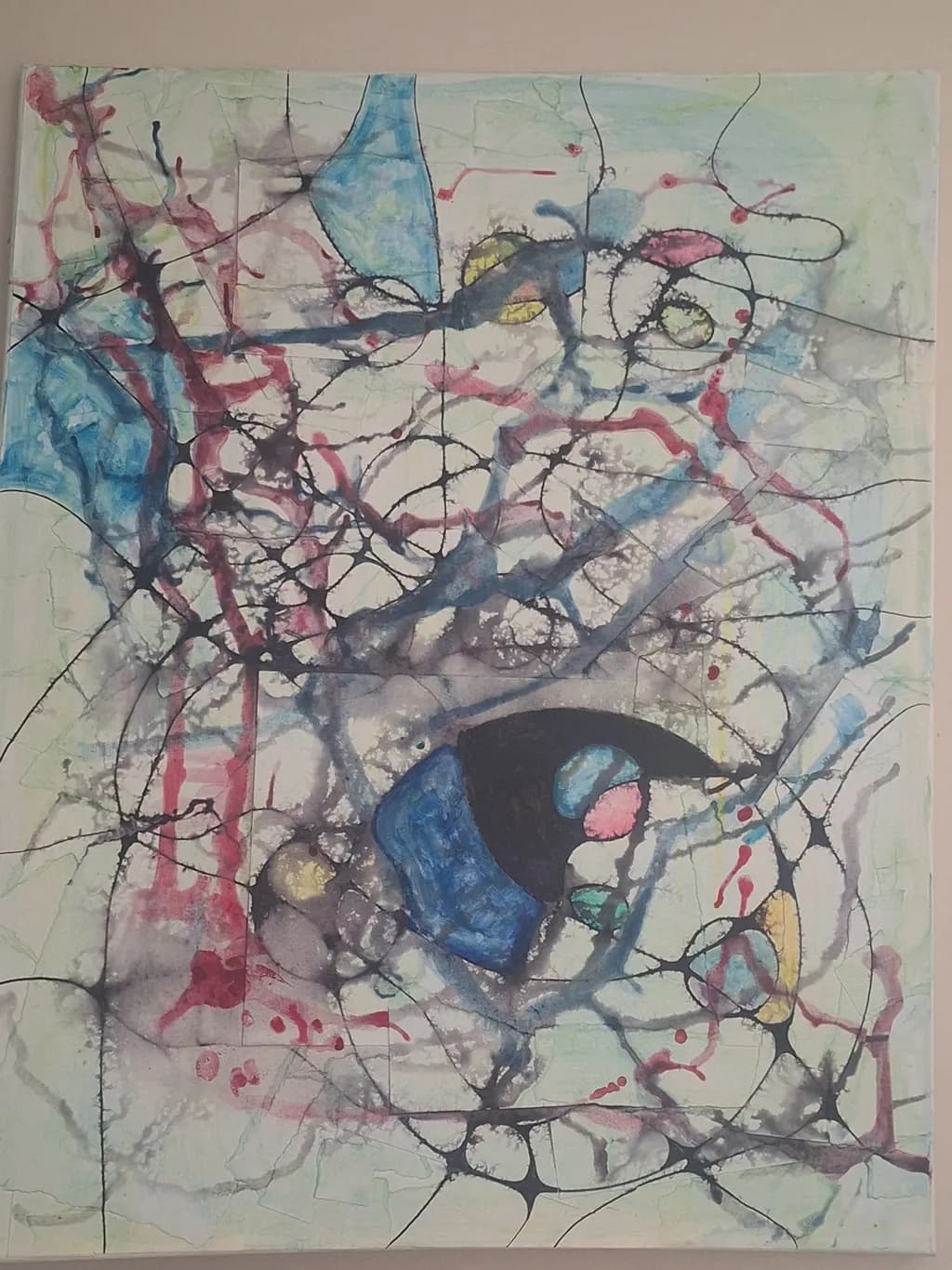 Abstract Web of Shapes