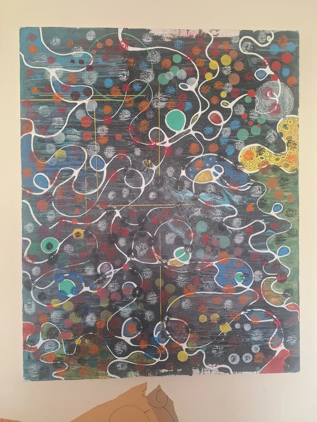 Colorful Dot Swirls