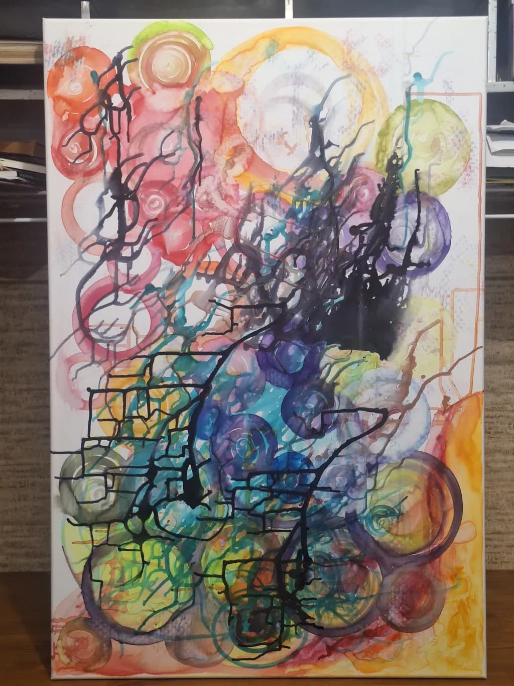 Abstract Circles Network