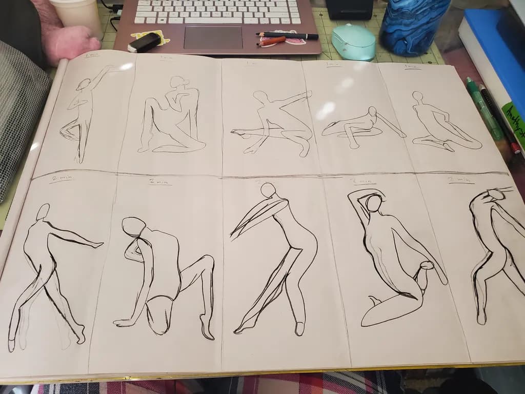 Figure Sketches Session