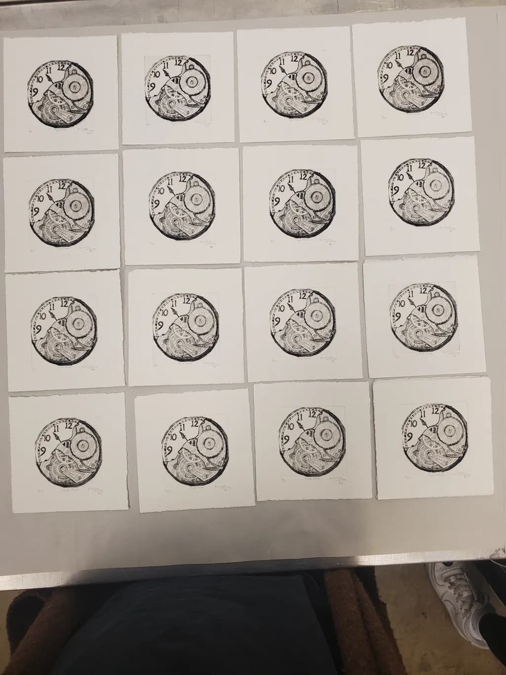 Clockwork Print Series