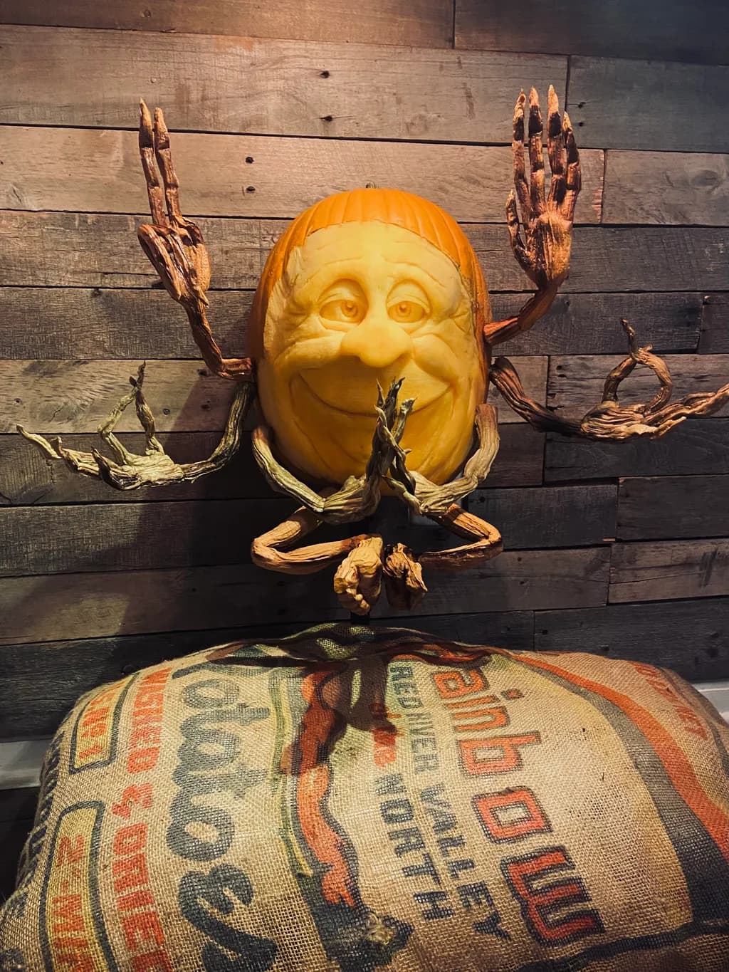 Meditating Pumpkin Spirit