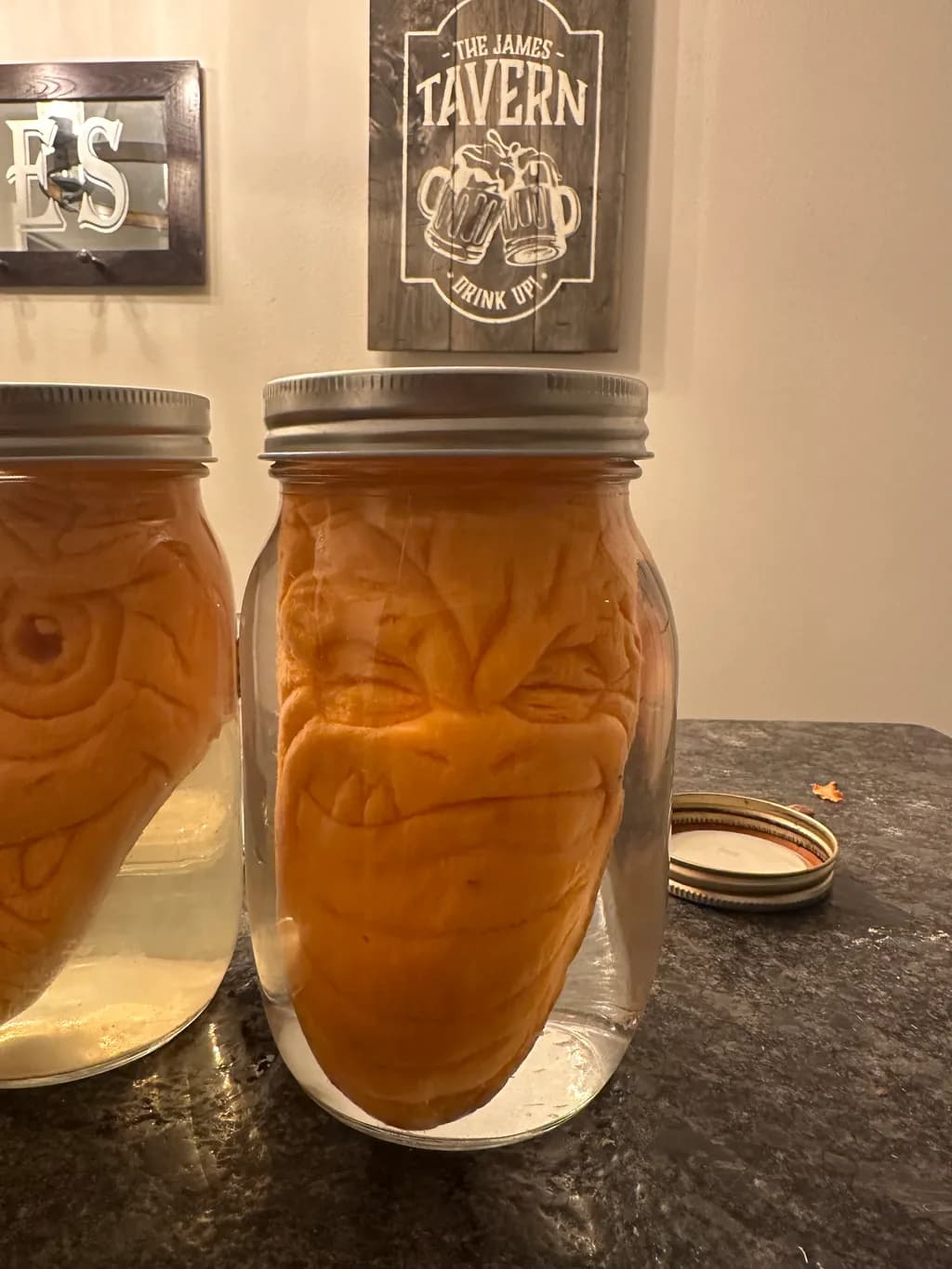 Preserved Pumpkin Face