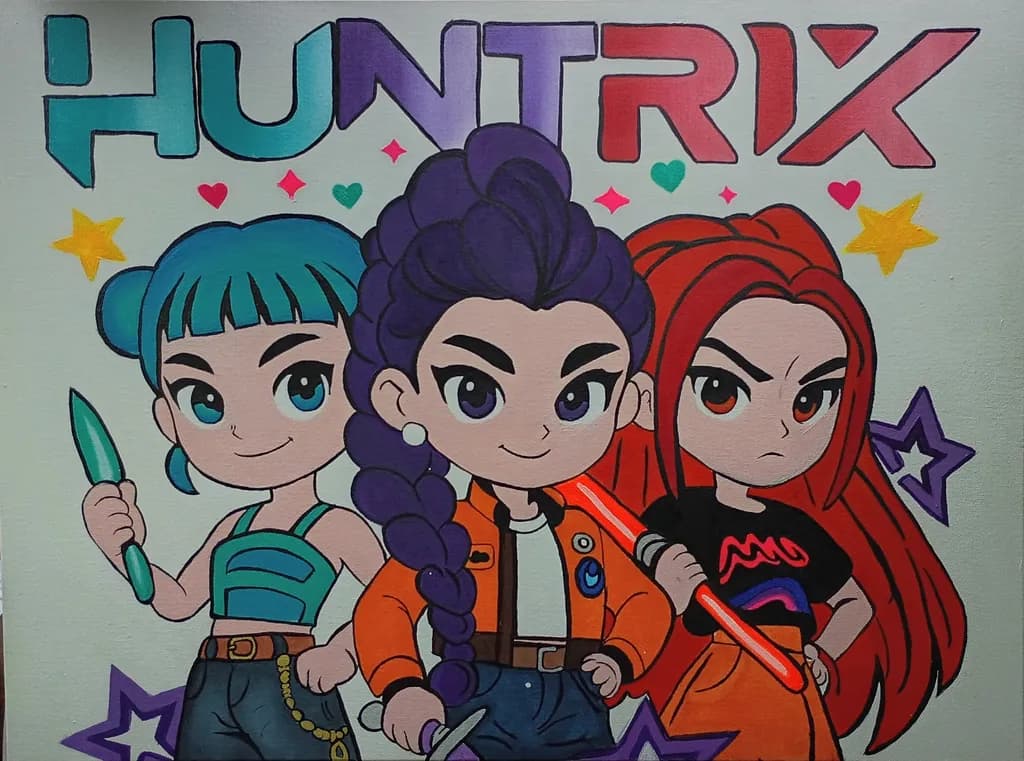 Huntrix Trio
