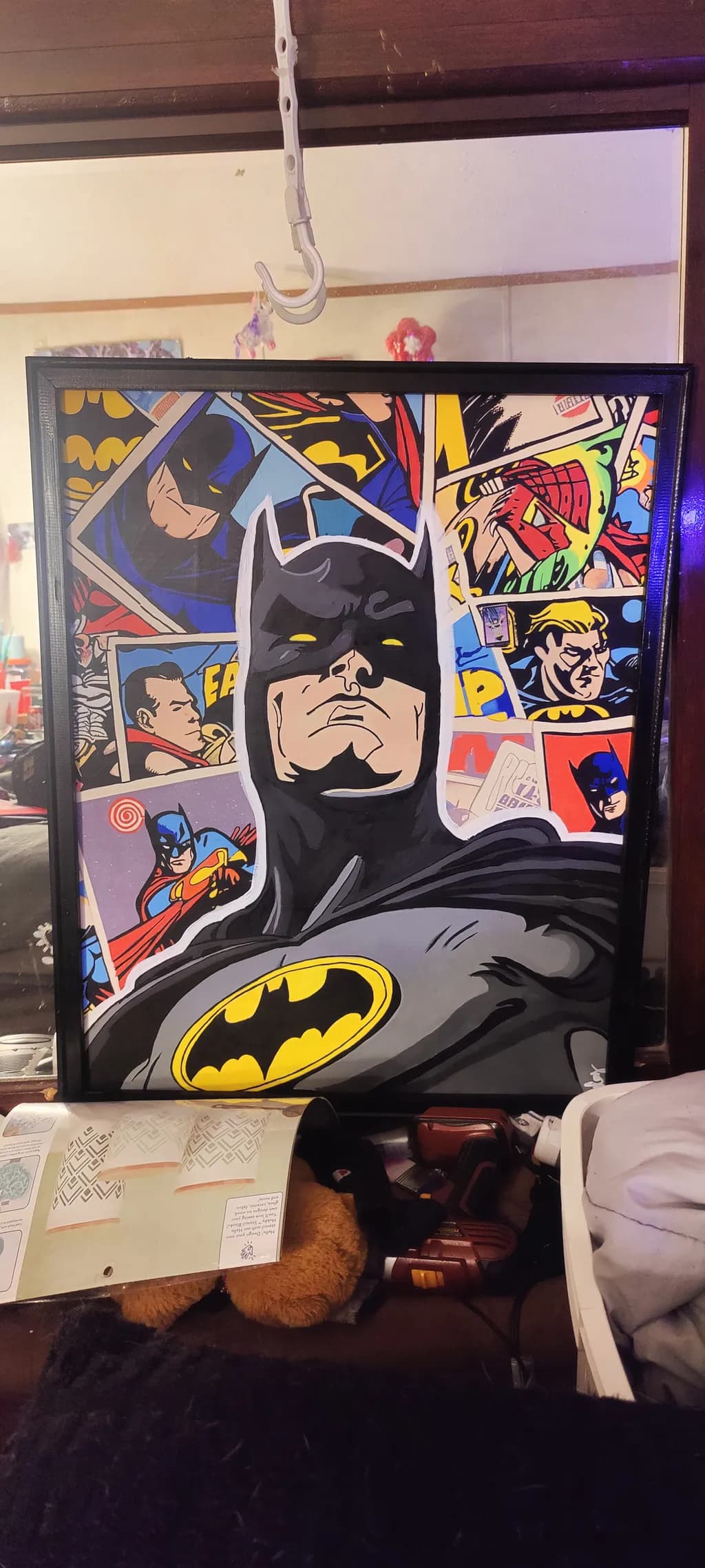 Batman Comic Collage