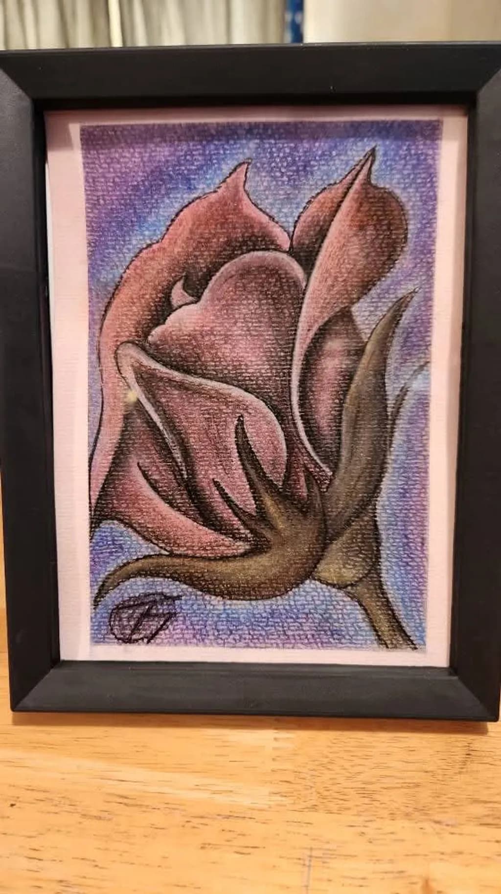 Abstract Rose Bloom
