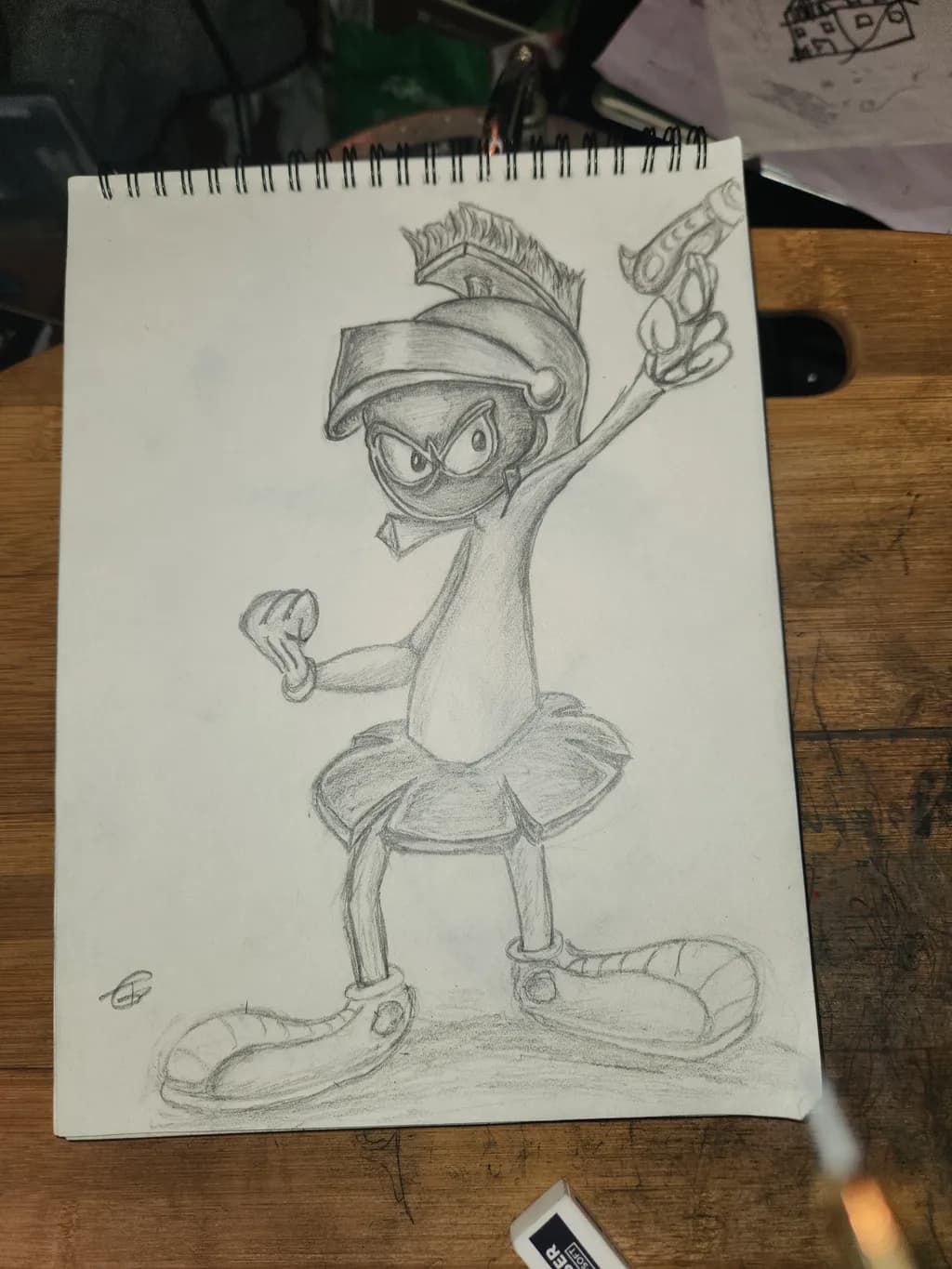 Marvin the Martian Sketch