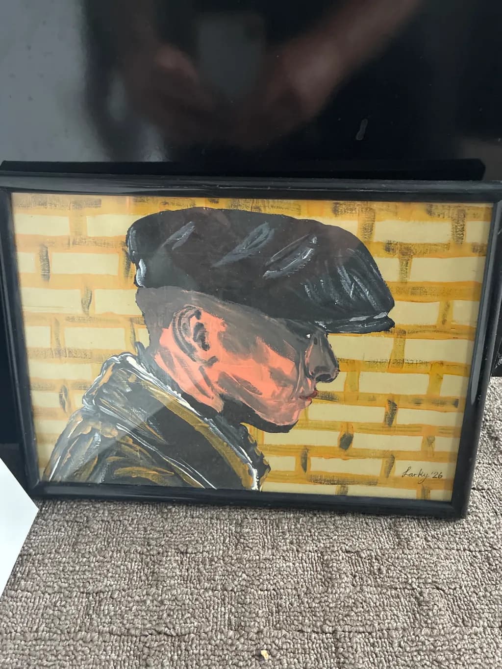 Man in Cap and Jacket