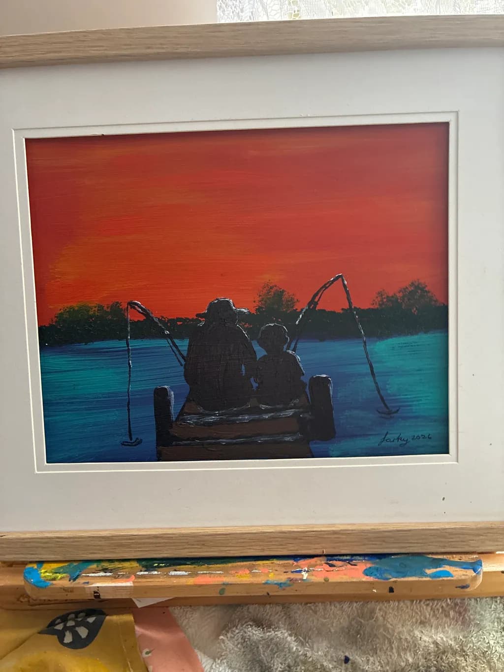 Sunset Fishing Dock