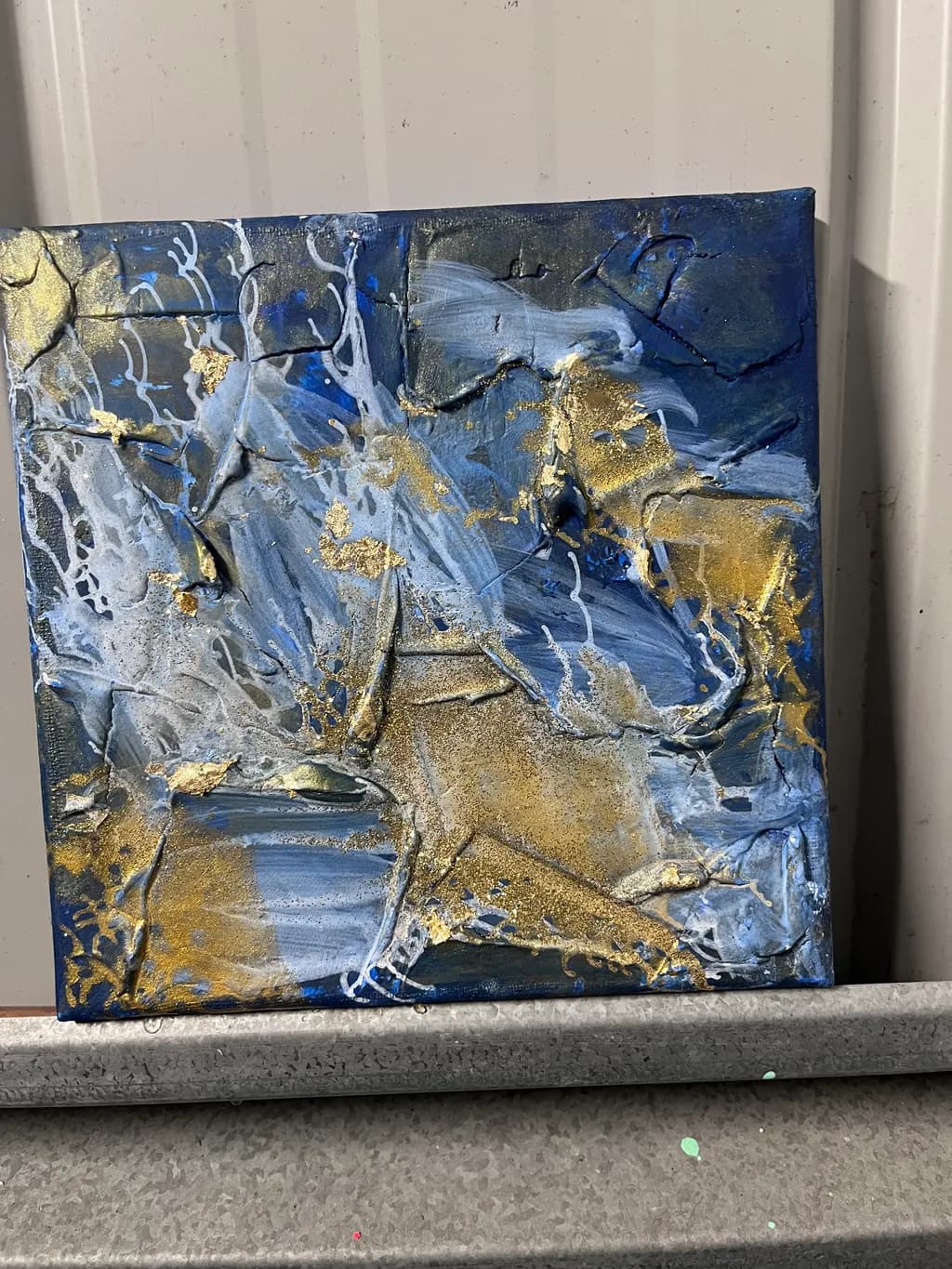 Blue Gold Texture