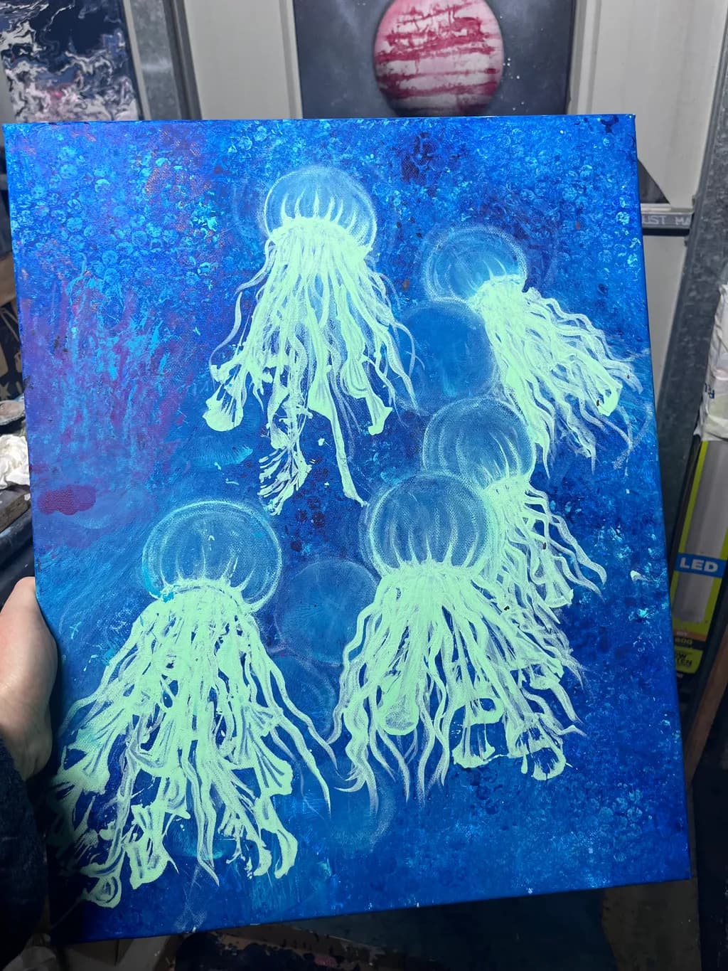 Glowing Jellyfish
