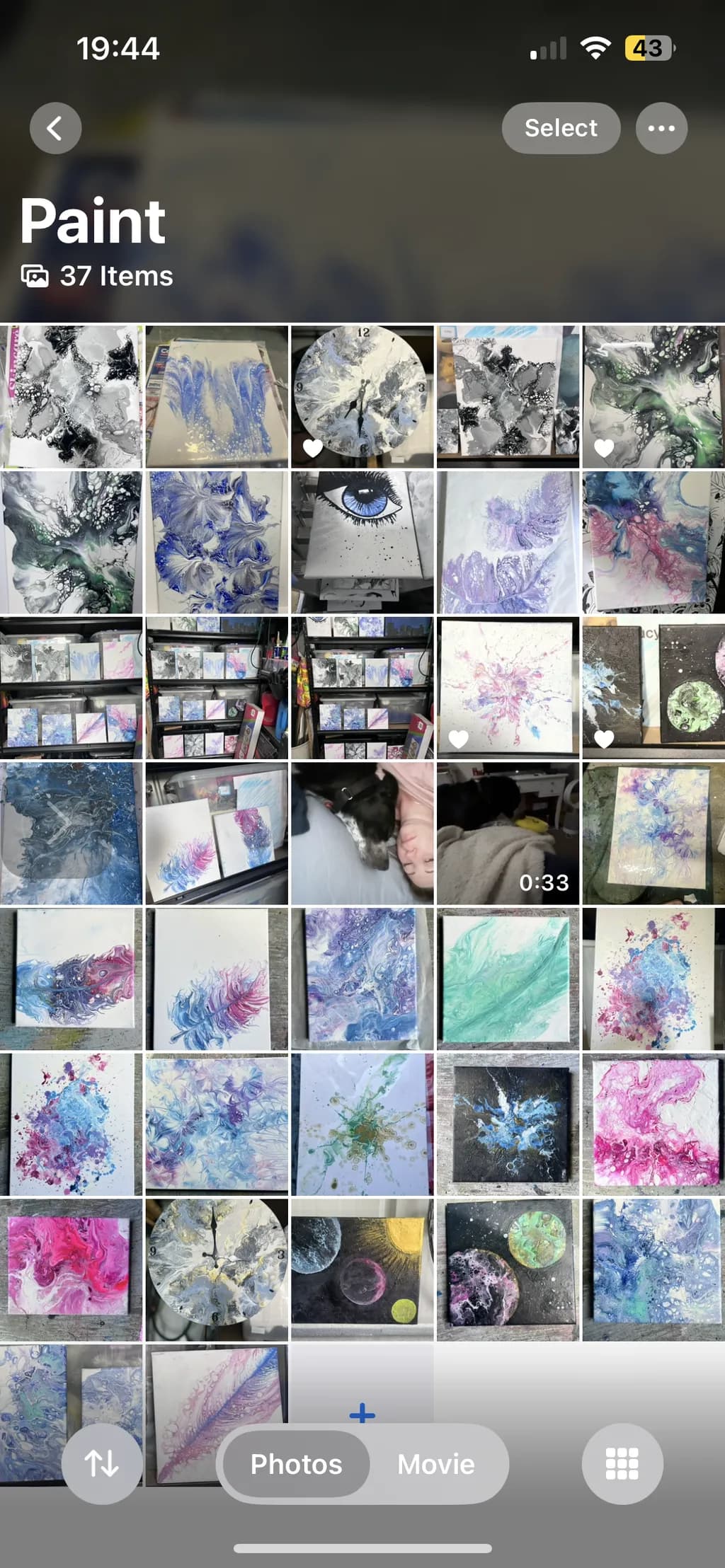 Abstract Paint Fusion