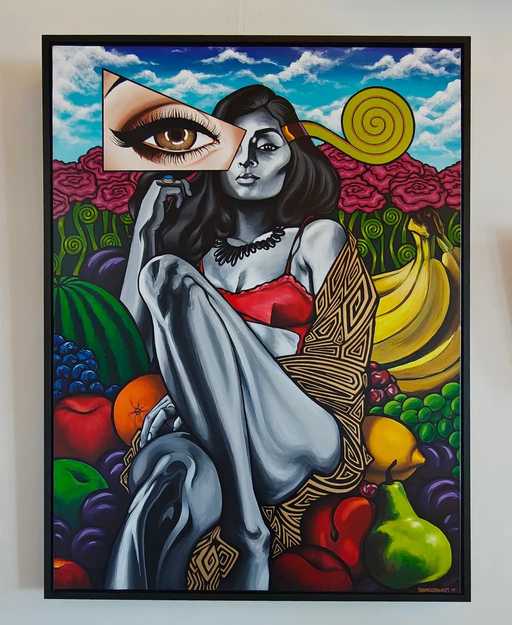 Surreal Fruit Portrait