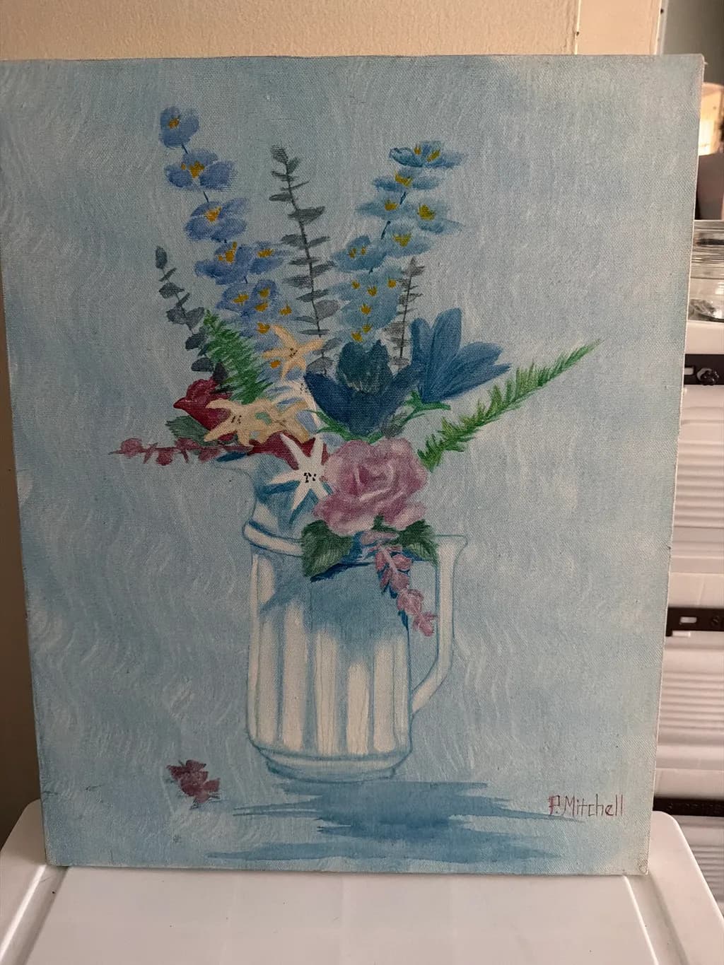 Floral Pitcher Arrangement