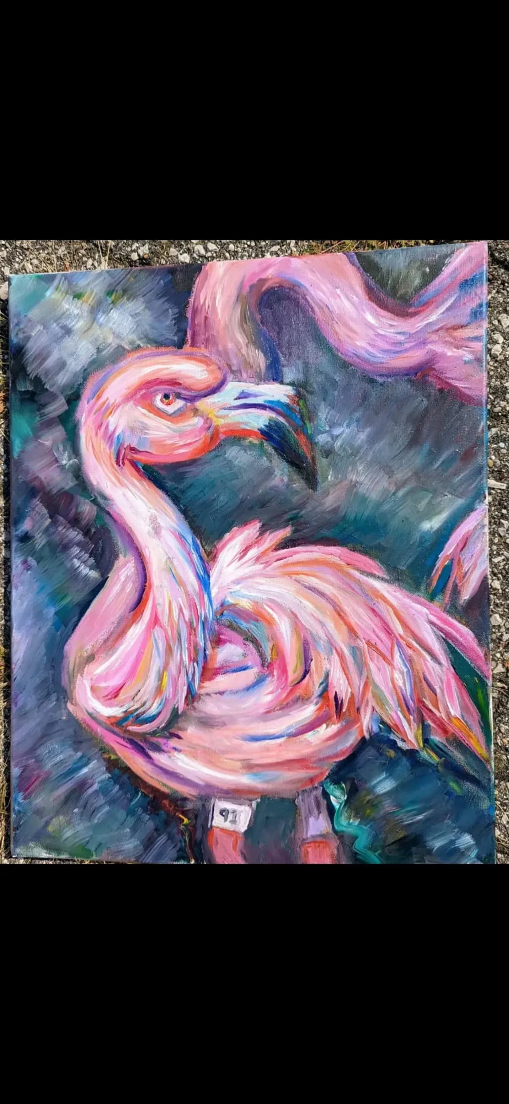 Flamingo in Motion