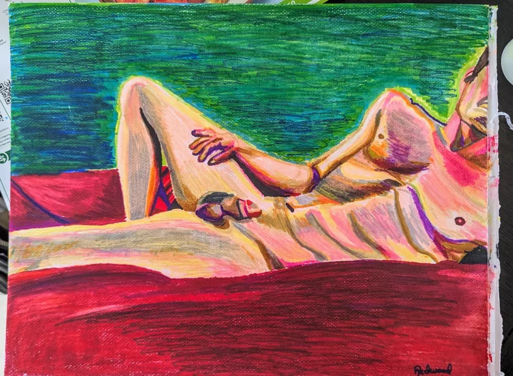 Reclining Male Nude