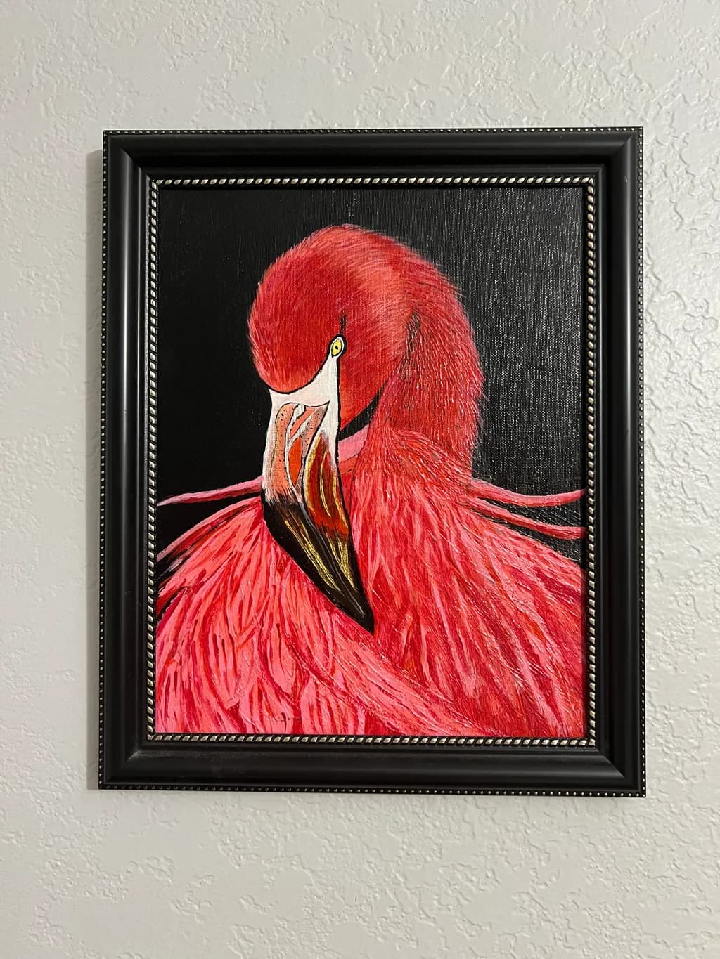 Red Flamingo Portrait