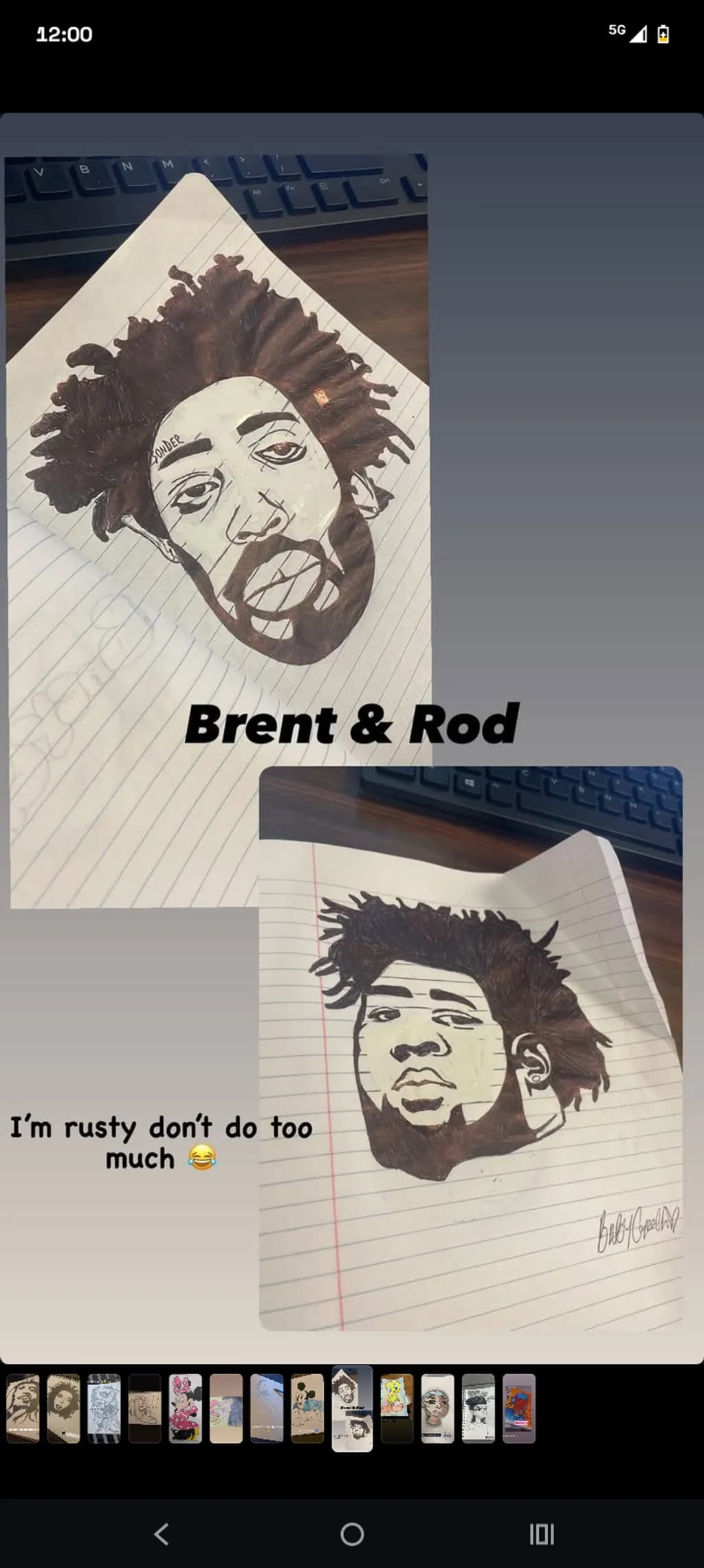 Brent & Rod Portraits