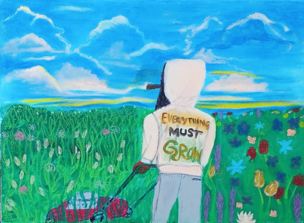 Flower Field Growth