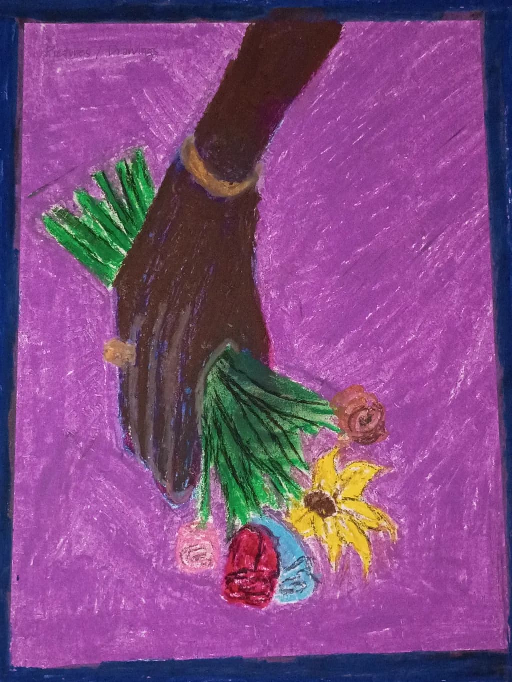 Hand Holding Flowers