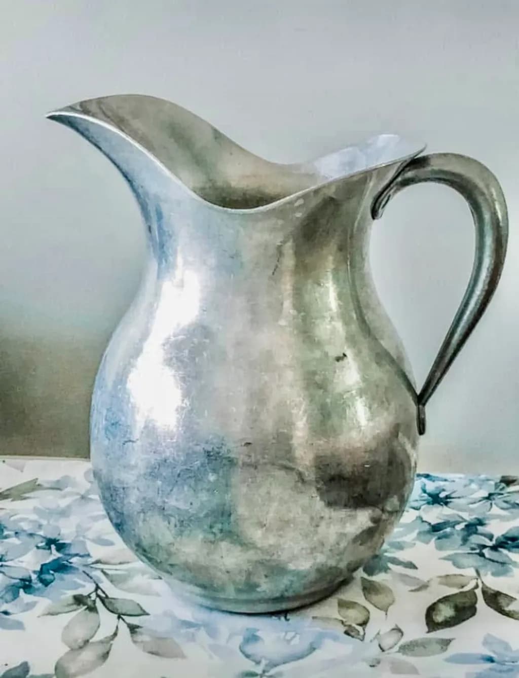 Silver Pitcher Reflection