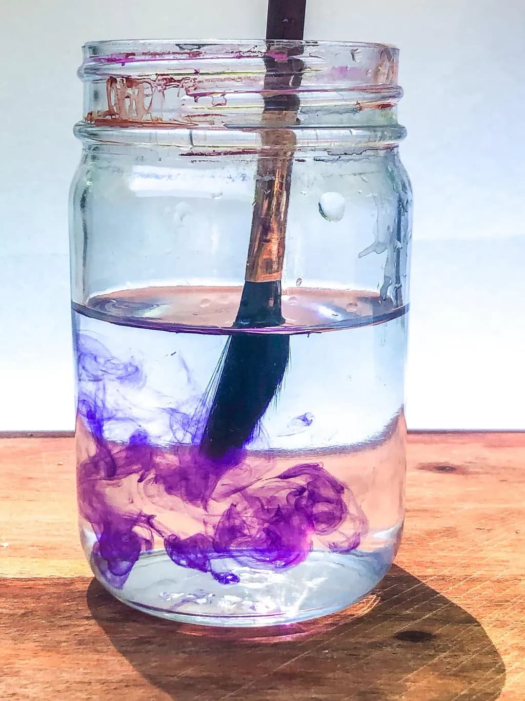 Paintbrush in Glass