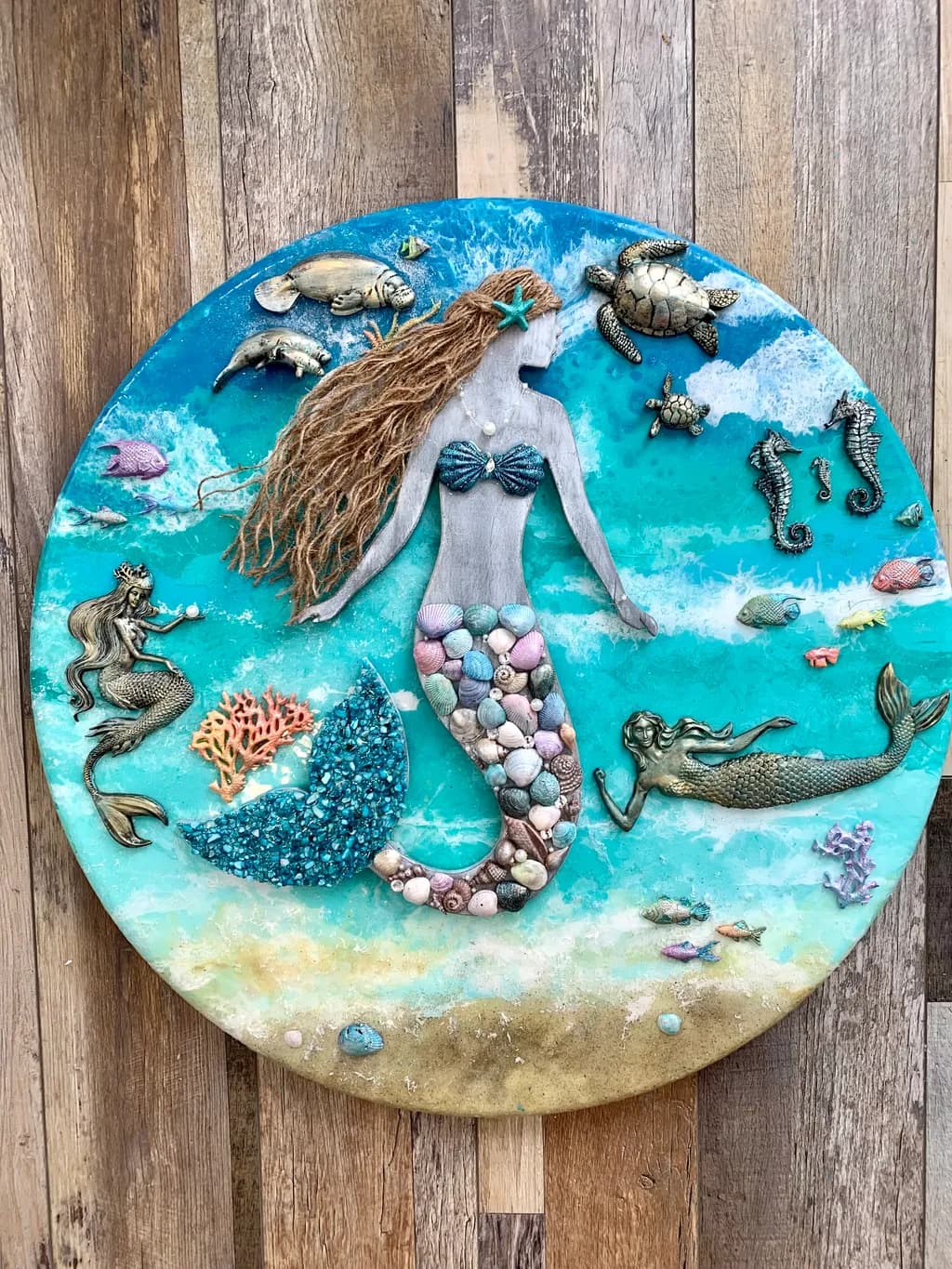 Mermaid Ocean Scene