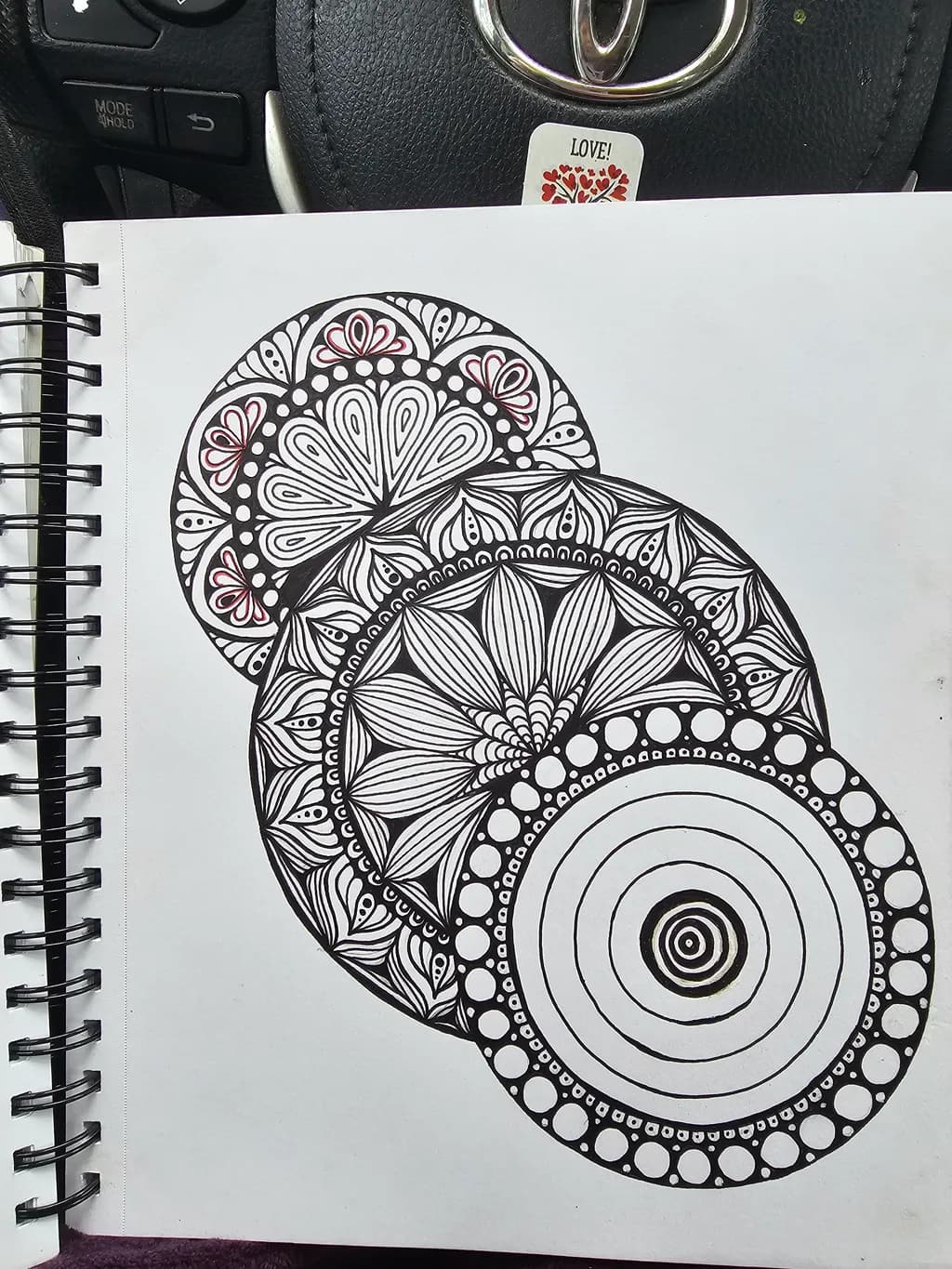 Circle Mandala Trio